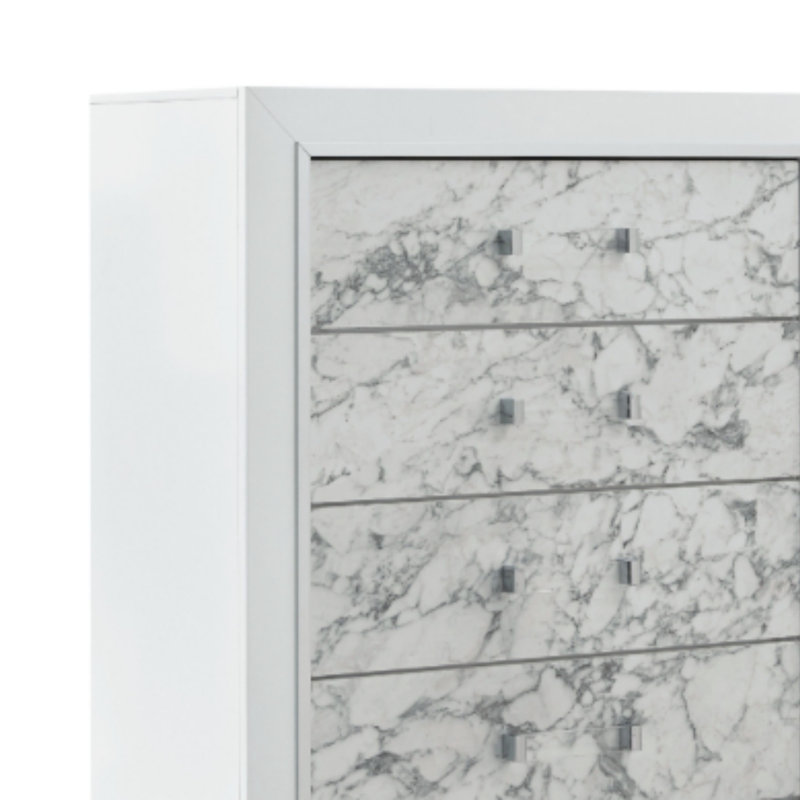 COFFRE BLANC SKYE MARBLE