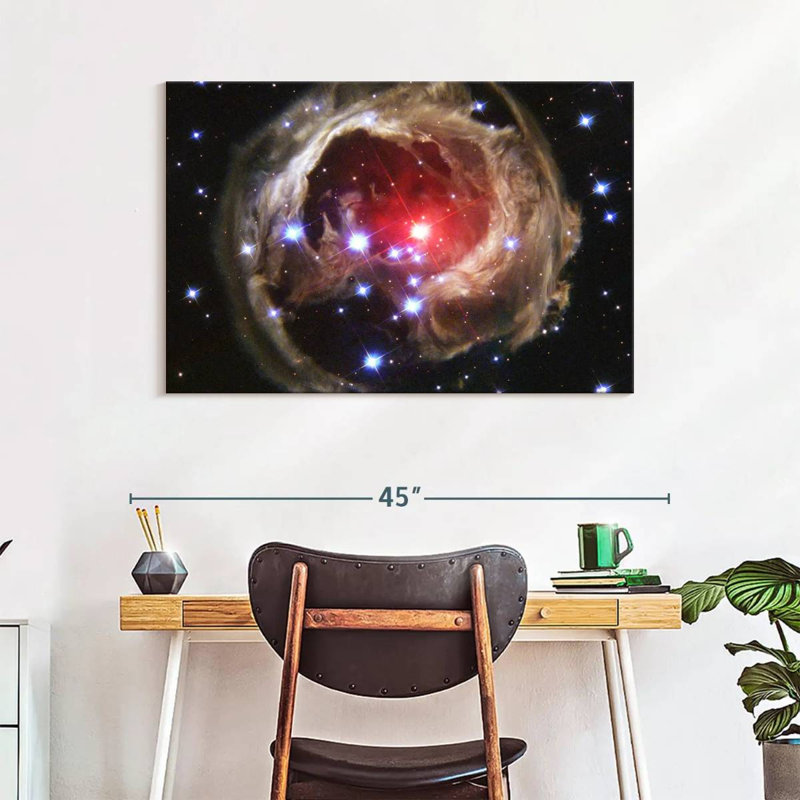 Oberle Crab Nebula, 26" H x 39" W