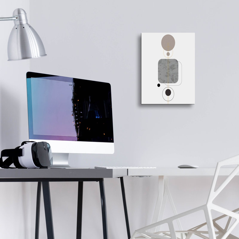 «Deco Squares» par Sabrina Balbuena, H 16 po x l 12 po x P 0,13 po
