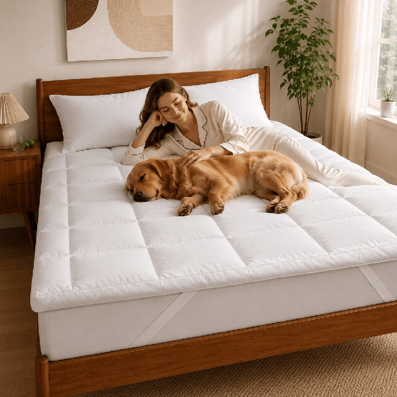 2" Down Alternative Mattress Topper - Sleep by Wayfair™, Full, 2"