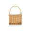 Wicker 4 Bottle Drinks Carrier Basket