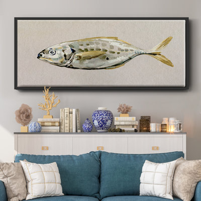 Fresh Fish Study II- Framed Canvas
