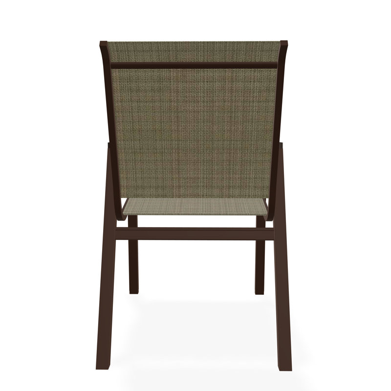 Bazza Outdoor Dining Chair, Elevation Stone, Kona
