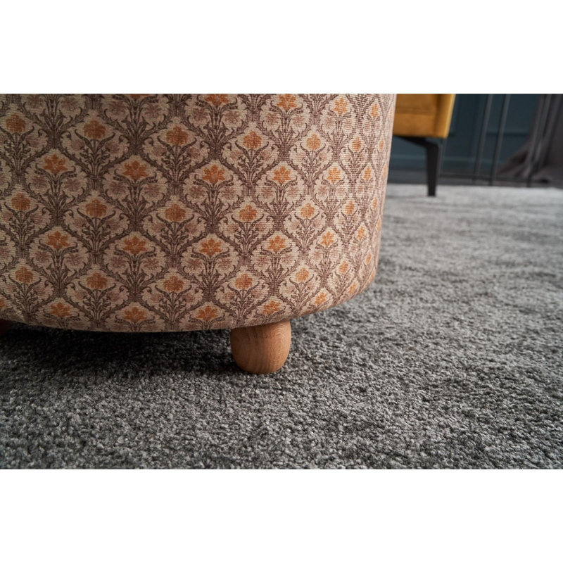 Quaylan 42cm Wide No Pattern Pouf Ottoman