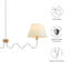 Luminaire suspendu 2 lumières Sunlit Squiggle-101991418