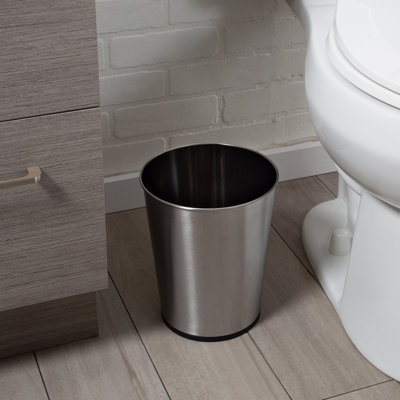 Poubelle en acier inoxydable 1,32 gallons Lourdine