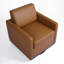 Upholstered Swivel Armchair-1711630851