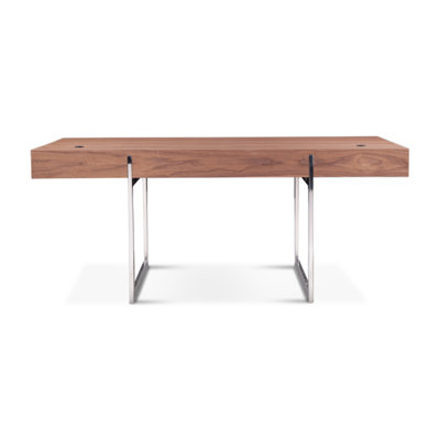 Bureau Naver plaqué noyer