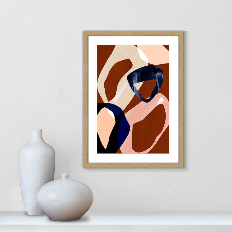 Loop I Print par Violets Print House, L 17 po x H 23 po, Imprimé mat, Naturel