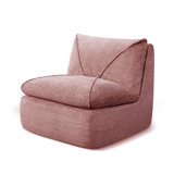35.4''W Modern Sofa Leisure Armless Accent Chair
