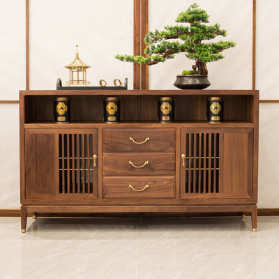 Chinese-style retro minimalist high-end sideboard