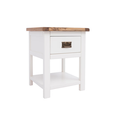 Vann 45cm W Plywood / Laminate Board Bedside Table