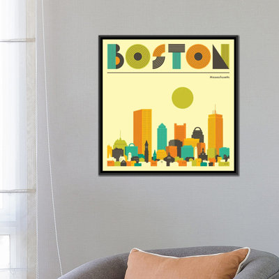 « boston horizon », impression sur toile