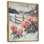 Fernwood Winter, pivoines dans le pâturé enneigé I - pivoines, art mural