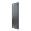 Porte d'entrée extérieure double prémontée en aluminium Cynex 6777, verre clair miroir noir, style moderne, peinte (L 183 x H 203 cm), ouverture à gauche vers l'intérieur-93483890-93483898-93483892