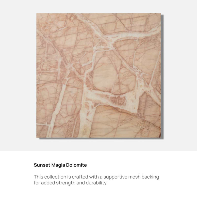 Sunset Magia Dolomite 24X24 Polished Marble Floor & Wall Tile