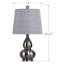 Ensemble de lampes de table 20,25 "Arruda-727590568-727590570