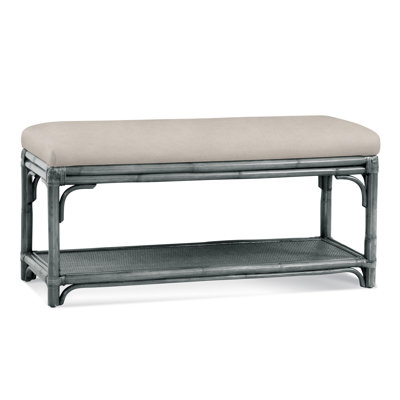 Banc de rangement en osier Summer Retreat