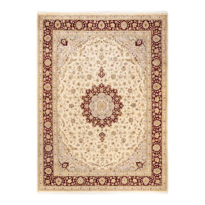 Classic One-of-a-Kind 9' 2" X 12' 5" Hand Knotted Area Rug