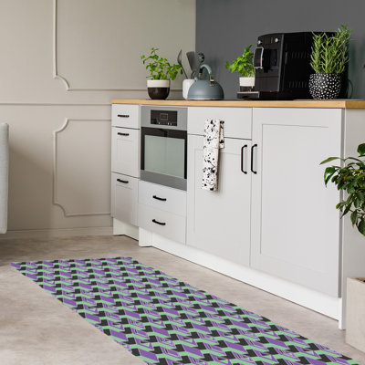 Chenille Geometric Indoor Rug
