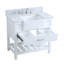 Pelaghia 36'' Single Bathroom Vanity with Marble Top-57367892