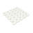 12" x 12" Marble Look Subway Wall & Floor Tile