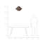 Taiki Linen Flush Mount