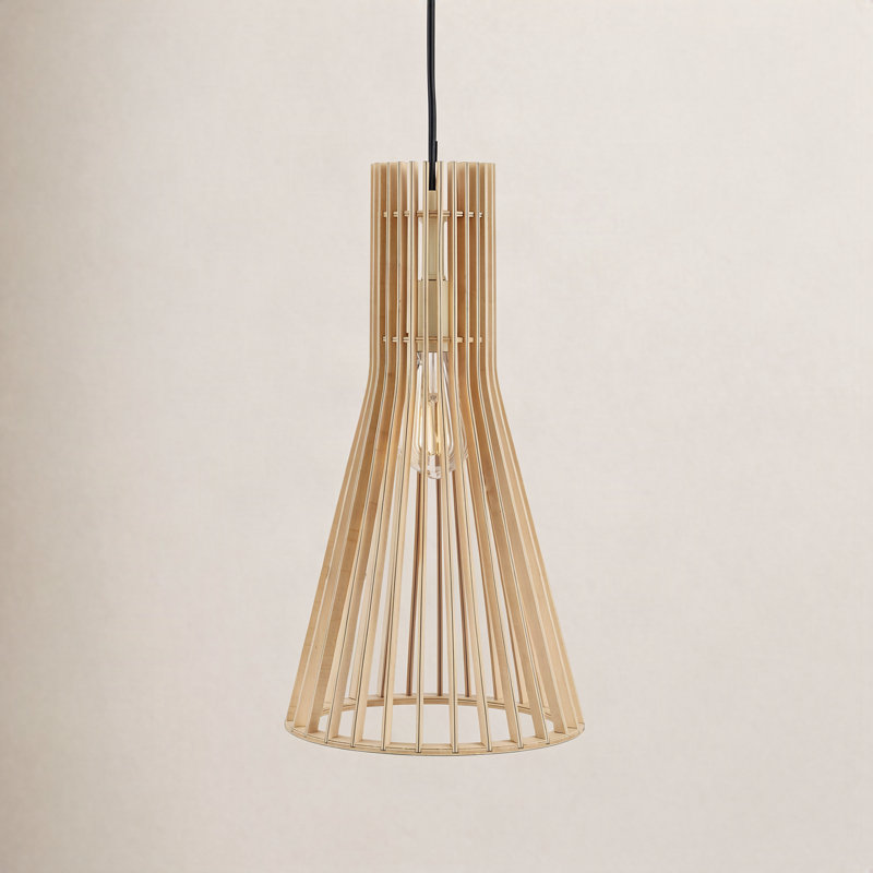 Luminaire suspendu conique 1 lumière Tarver