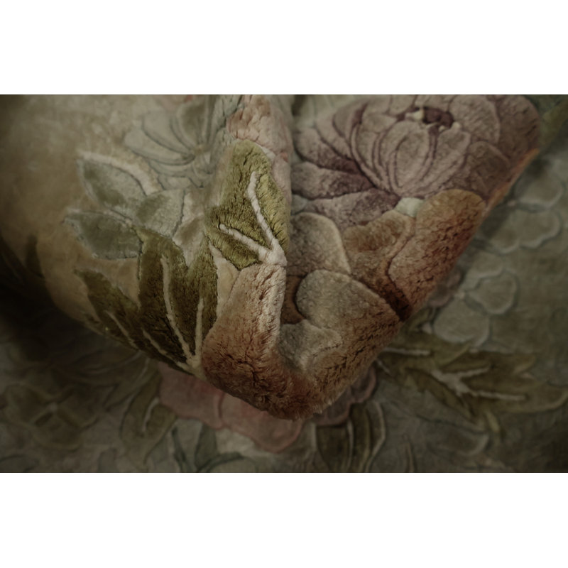 Tapis art déco chinois 3 x 3