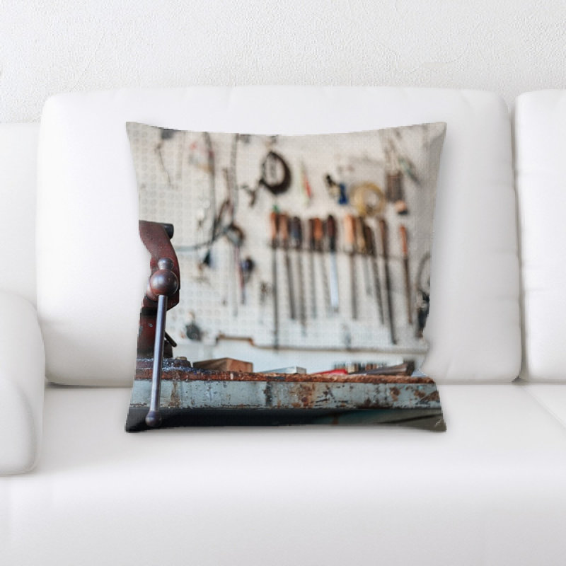 Microsuede Throw Pillow