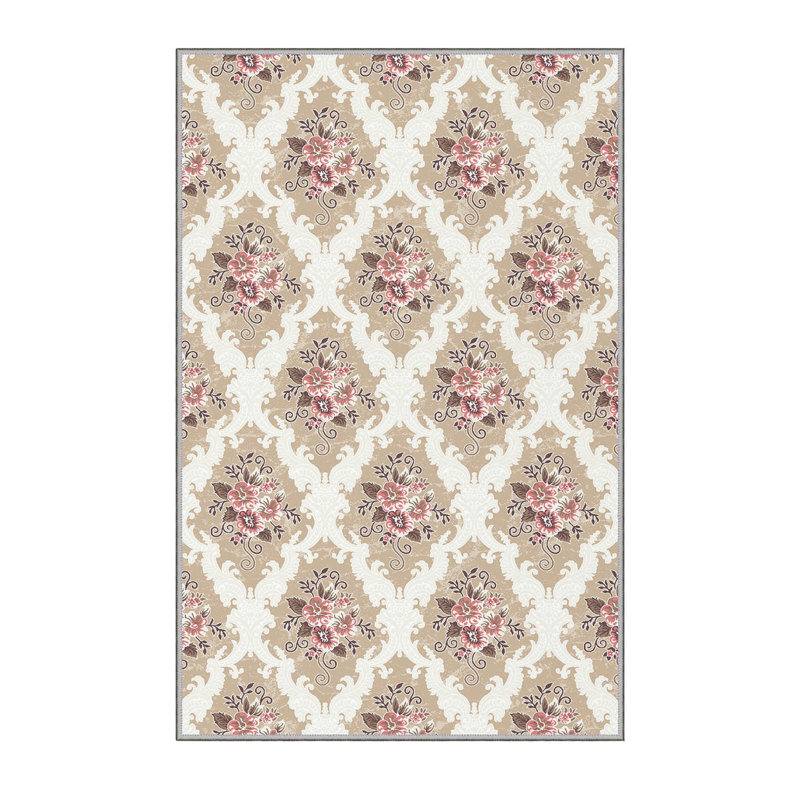Premium 3D Printed Carpet, 4.6 x 7.2 Feet, 100% Polyester, 0.3 Inches Pile Height | Antibacterial, Non-Slip Underside, Machine Washable | Perfect for Living Room, Bedroom, and Kids' Play Areas, Durable & Stylish