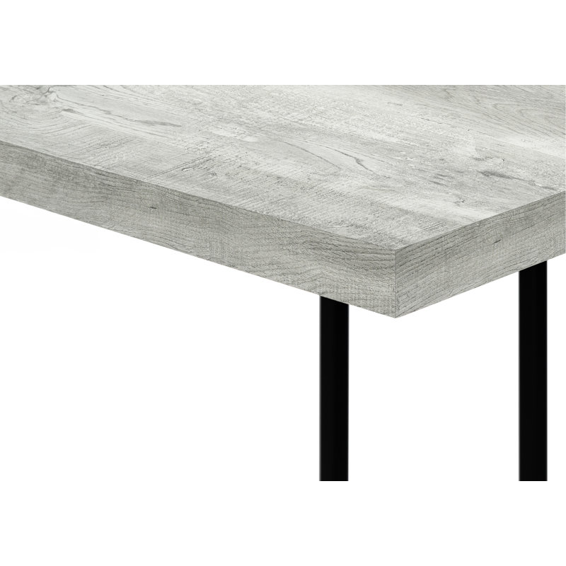 End Table, Narrow Accent Table, Small Side Table For Home, Indoor End Table For Living Space, Grey