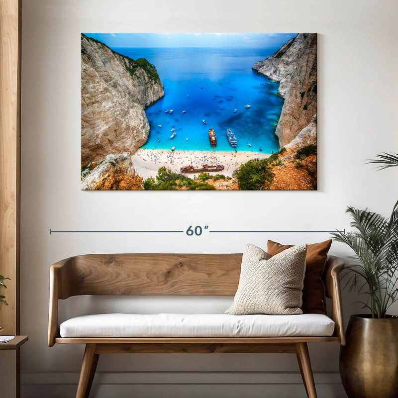 Gillard Navagio, site touristique, H 32 po x l 48 po