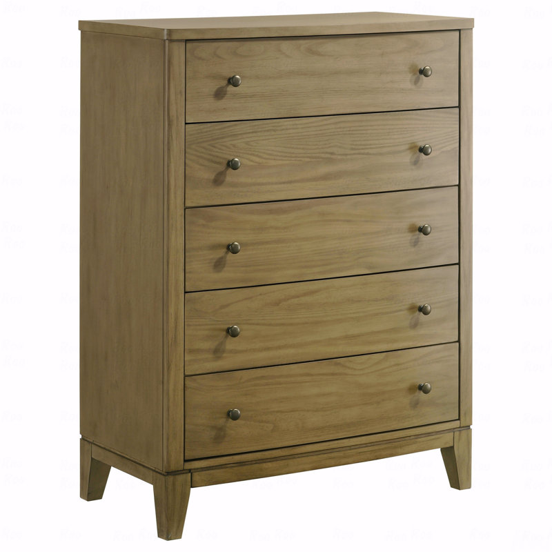 Commode à 5 tiroirs pour chambre à coucher