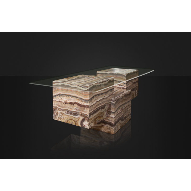 Glass Top Dining Table