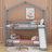 Bunk Bed with Roof, Slide and Ladder-93530029
