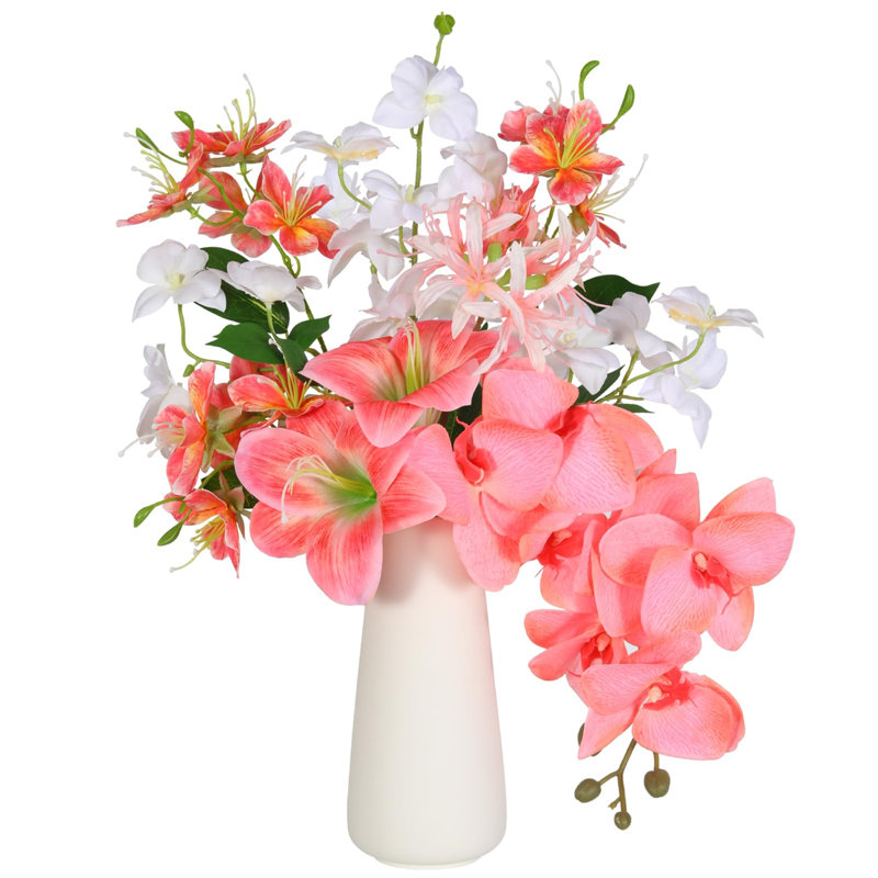 Arrangement in Vase, Pink