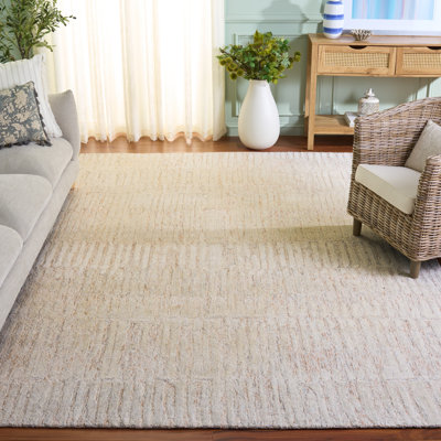Tapis Pranita 228 en rouille / gris