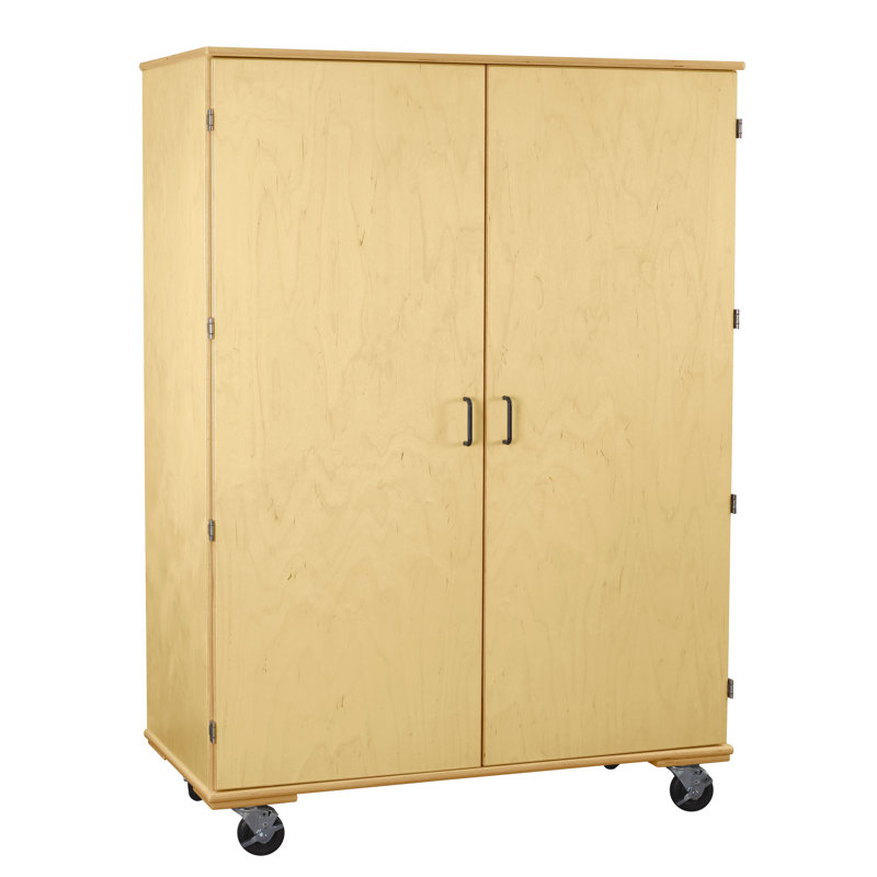 Armoire pour salle de classe à 12 compartiments avec roulettes Classroom Select
