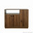 Tabletop Cabinet with 2 Glass Sliding Door,3 Side Drawers