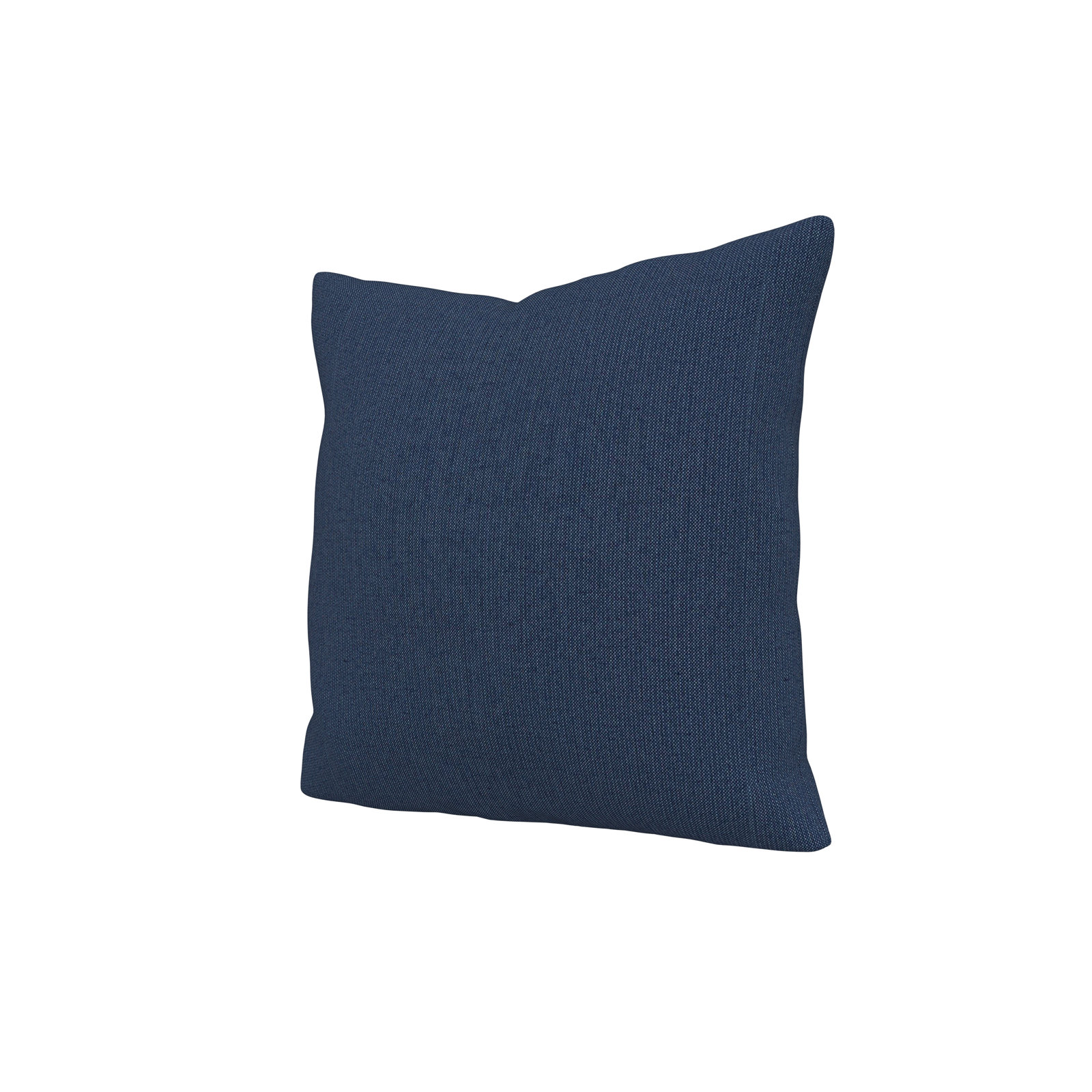 Sunbrella® Throw Pillow, Square 16", Spectrum Indigo Sunbrella® Plainweave