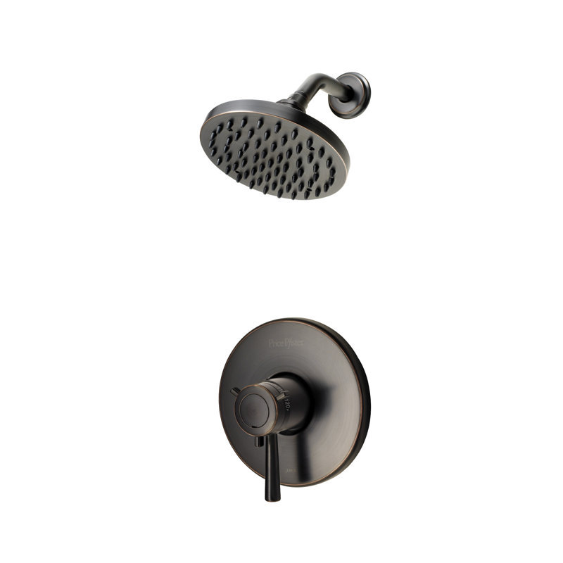 Pressure-Balanced Shower Faucet, Tuscan Bronze