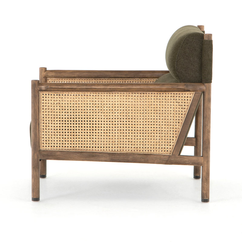 Kempsey Armchair, Olive 100% Polyester