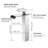 WIZ Waterfall Single Hole Single-Handle Bathroom Faucet-107558794