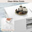 Pedestal Coffee Table with Storage-118149661