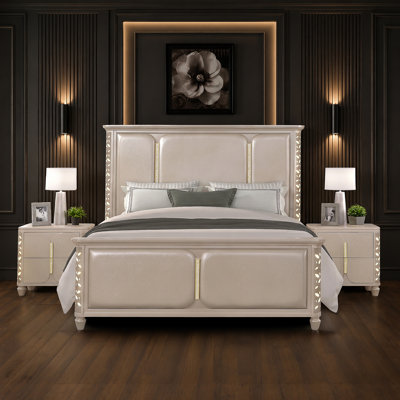 Grand lit tapissier Cinderella