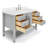 Moille Laveda 55" Single Bathroom Vanity Set-3625820
