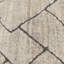 Tapis beige / noir Bungalow-998160104
