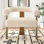 Bledian 31" W Bouclé Solid Wood Tripod Accent Chair