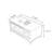 Design sense light luxury solid wood coffee table